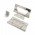 Петля дверная KEDR пара FLUSH Ковбой 100х75х2,5мм SN 8510