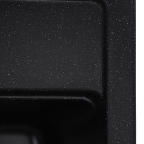 Мойка гранитная матовая 570х540мм ZERIX ZS-5751S-03 Black ZX4596 Мойка гранитная матовая 570х540мм ZERIX ZS-5751S-03 Black ZX4596