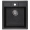 Мойка гранитная матовая 515х460мм ZERIX ZS-4651S-03 Black ZX4564