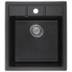 Мойка гранитная матовая 515х460мм ZERIX ZS-4651S-03 Black ZX4564