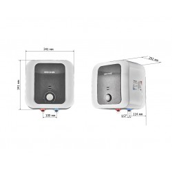Бойлер MIXXUS EWH-1110 SMALL OVER 10л мокрый тен 1,5 кВт над мойкой WH0606