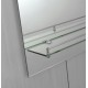 Зеркало настенное ZERIX SANSA MRZ05-700х805х105 прямоугольное с полкой ZX5629 Зеркало настенное ZERIX SANSA MRZ05-700х805х105 прямоугольное с полкой ZX5629