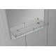 Зеркало настенное ZERIX LAGUNA MRZ03-450х600х110 прямоугольное с полкой ZX5621 Зеркало настенное ZERIX LAGUNA MRZ03-450х600х110 прямоугольное с полкой ZX5621
