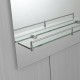Зеркало настенное ZERIX LAGUNA MRZ03-500х700х110 прямоугольное с полкой ZX5622 Зеркало настенное ZERIX LAGUNA MRZ03-500х700х110 прямоугольное с полкой ZX5622