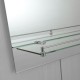Зеркало настенное ZERIX LAGUNA MRZ03-500х700х110 прямоугольное с полкой ZX5622 Зеркало настенное ZERIX LAGUNA MRZ03-500х700х110 прямоугольное с полкой ZX5622