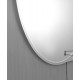 Зеркало настенное ZERIX SOLO MOZ01-650х850x100 ассиметричное 3 полки ZX5625