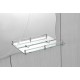 Зеркало настенное ZERIX SOLO MOZ01-650х850x100 ассиметричное 3 полки ZX5625
