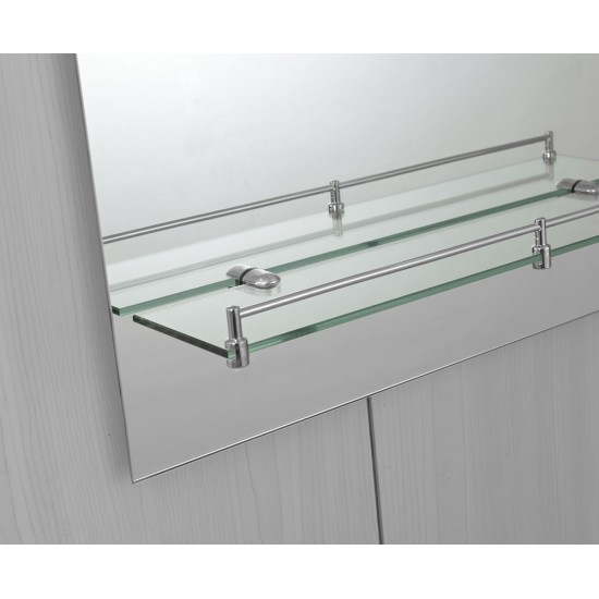 Зеркало настенное LEDEME LM680 600х450 с полкой LL1397