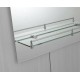 Зеркало настенное LEDEME LM680 600х450 с полкой LL1397