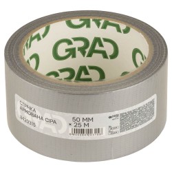 Скотч армированный серый 25м х 50мм GRAD 8420315