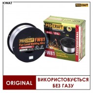 Сварочная проволока с флюсом PROCRAFT FW81 0,8мм 1кг