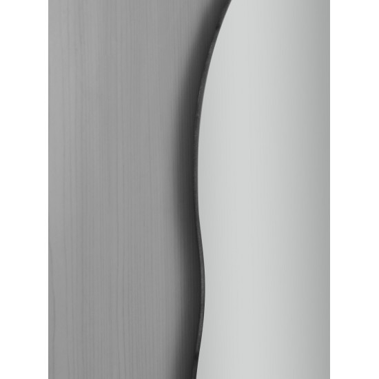 Зеркало настенное ZERIX MIRRA MRZ02-450х600х105 прямоугольное фигурные края ZX5619