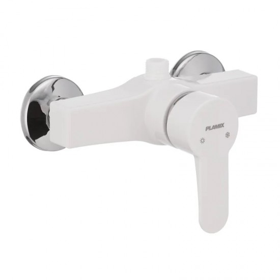 Смеситель для душа PLAMIX MARIO-003 White PM0011
