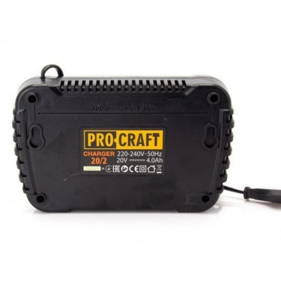 Зарядное устройство Procraft 20/2 PRO 20В 2А, Li-ion Зарядное устройство Procraft 20/2 PRO 20В 2А, Li-ion