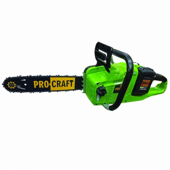 Пила цепная аккумуляторная PROCRAFT PCA40/4/2 Пила цепная аккумуляторная PROCRAFT PCA40/4/2