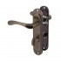 Комплект ручек под защелку FZB Fauro BK-6540 62мм AB 15-36-005