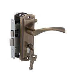 Комплект ручек FZB с замком 50мм AB 15-184-003 Комплект ручек FZB с замком 50мм AB 15-184-003