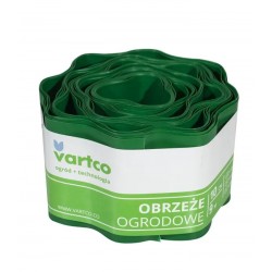 Бордюрная лента 10 см х 9 м рулон Зеленая VARTCO (Польща)