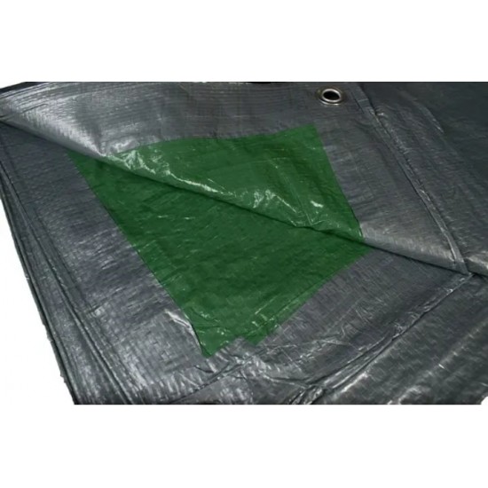 Тент 100г/м2 Grey от дождя и снега 3х5 м