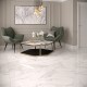 Керамогранит для пола Атем Carrara White Matte NR 8мм Белый матовый 30х60 см (НК)