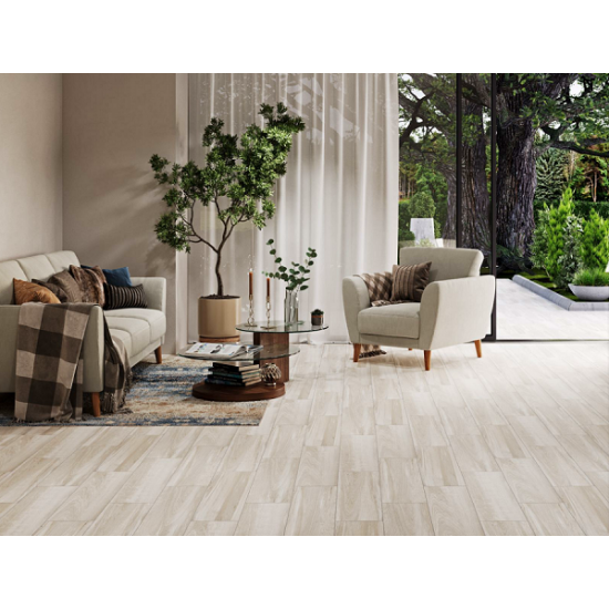 Керамогранит Cersanit FLAXWOOD LIGHT GREY 185х598х7мм 563533