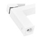 Смеситель для умывальника Plamix Kubus-001 SET White PM0671 Смеситель для умывальника Plamix Kubus-001 SET White PM0671