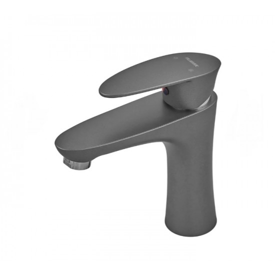 Смеситель для умывальника Plamix CEZAR-001 SET Graphite PM0688 Смеситель для умывальника Plamix CEZAR-001 SET Graphite PM0688