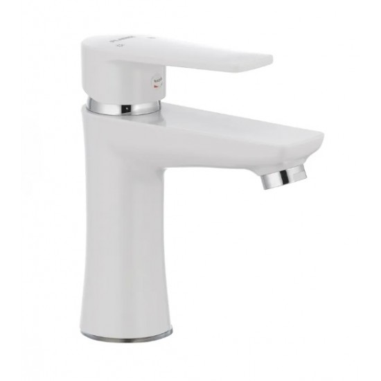 Смеситель для умывальника Plamix Oscar-001 WHITE PM0022 Смеситель для умывальника Plamix Oscar-001 WHITE PM0022