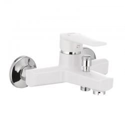 Смемитель для ванны Plamix Oscar-009 White PM0025 Смемитель для ванны Plamix Oscar-009 White PM0025