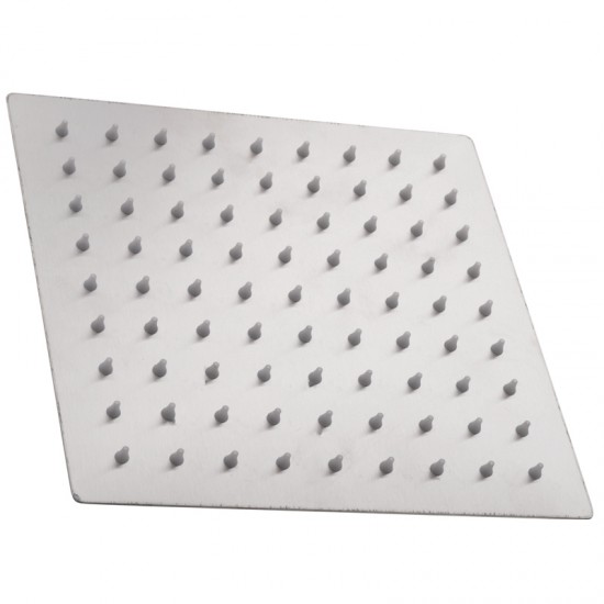 Лейка для душа потолочная с нерж. стали MIXXUS SH-06.SUS 20x20см SS0059