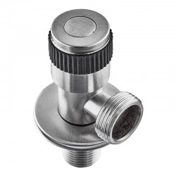 Кран для подключения сантехприборов MIXXUS VAL-05-1/2x3/4 из нерж. стали MI6027