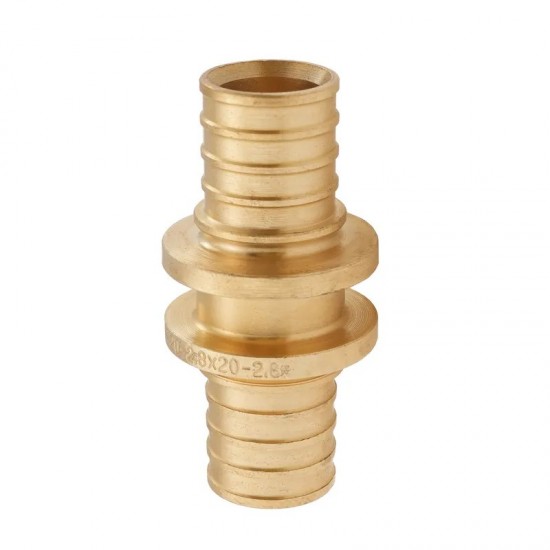 Муфта соединительная равнопроходная KOER KA.С20 - 20(2.8mm) x 20(2.8mm) KR4856 Муфта соединительная равнопроходная KOER KA.С20 - 20(2.8mm) x 20(2.8mm) KR4856