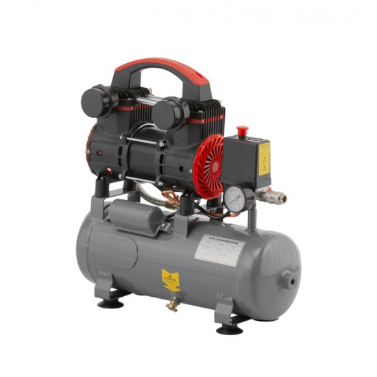 Компрессор воздушный 9л поршневой 0.75 кВт, 220 В Intertool PT-0015