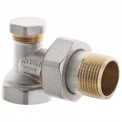 Вентиль радиаторный угловой 1/2х1/2 KOER KR.902 KR0003 Вентиль радиаторный угловой 1/2х1/2 KOER KR.902 KR0003