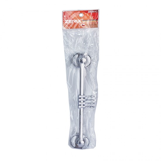 Планка на 4 подвижных крючка Zerix AFB-0115-4 ZX5052 Планка на 4 подвижных крючка Zerix AFB-0115-4 ZX5052