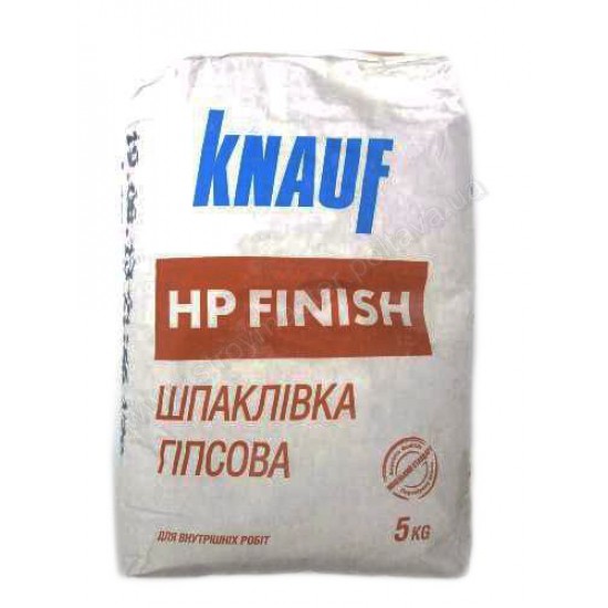 Knauf HP Finish шпаклевка гипсовая финишная для внутренних работ 5кг