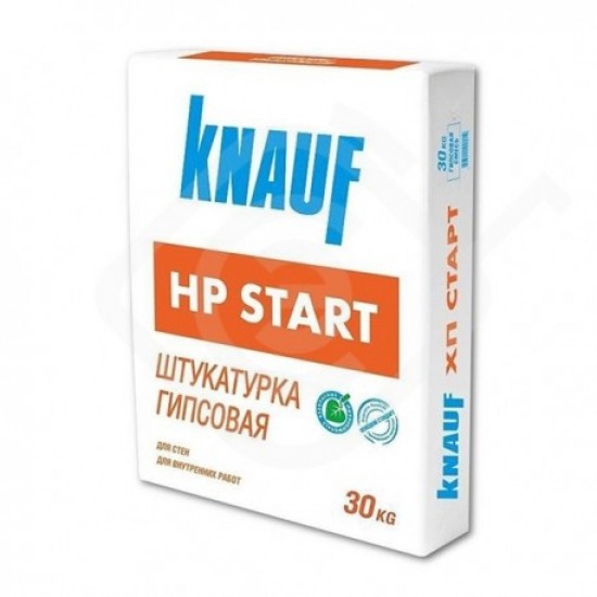 Knauf HP Start штукатурка гипсовая для внутренних работ 30кг