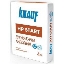 Кнауф ХП Старт штукатурка гипсовая для внутренних работ 5кг
