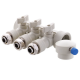 Коллектор распределительный 3-way с фитингом 40x20 PPR Koer K0191.PRO KP2556 Коллектор распределительный 3-way с фитингом 40x20 PPR Koer K0191.PRO KP2556