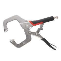 Клещи зажимные C-type 280мм Cr-V INTERTOOL UT-5206