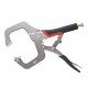 Клещи зажимные C-type 280мм Cr-V INTERTOOL UT-5206