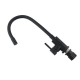 Смеситель для кухни гибкий гусак ЧЕРНЫЙ SUS304 VENTA VS442SB 82242