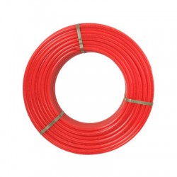 Труба для теплого пола с кислородным барьером 16x2.0 мм WATS WarmFloor(Red) PE-RT 54032
