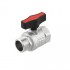 Кран шаровый 1 ВН Raftec GOLD PN50 красно-черная бабочка GRDV03 98447