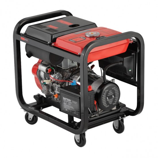 Генератор дизельний 7,0/7,5 кВт, 220 В, 12,5 л медная обмотка STORM INTERTOOL DT-1275 Генератор дизельний 7,0/7,5 кВт, 220 В, 12,5 л медная обмотка STORM INTERTOOL DT-1275