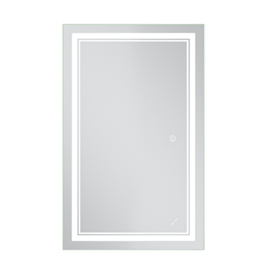 Зеркало LED (подсветка часы антизапотивание) MIXXUS QUADRO MR20-50x80-Reverse MP6620 Зеркало LED (подсветка часы антизапотивание) MIXXUS QUADRO MR20-50x80-Reverse MP6620