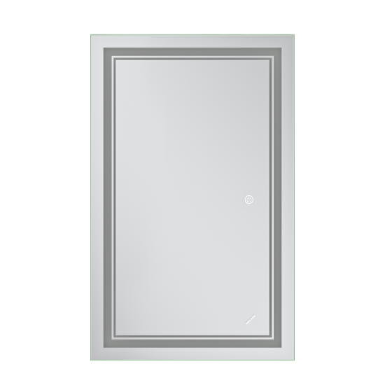 Зеркало LED (подсветка часы антизапотивание) MIXXUS QUADRO MR20-50x80-Reverse MP6620 Зеркало LED (подсветка часы антизапотивание) MIXXUS QUADRO MR20-50x80-Reverse MP6620