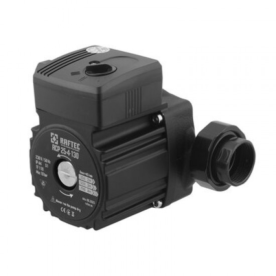 Насос циркуляционный Raftec RCP 25-4/130 мм с кабелем 108246 Насос циркуляционный Raftec RCP 25-4/130 мм с кабелем 108246