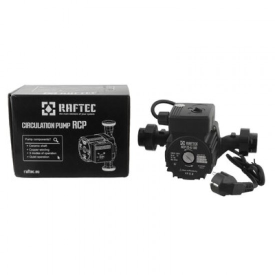 Насос циркуляционный Raftec RCP 25-6/180 мм с кабелем 108250 Насос циркуляционный Raftec RCP 25-6/180 мм с кабелем 108250