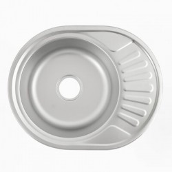 Мойка для кухни из нержавеющей стали врезная VENTA Satin 570x450 VM57456S 109625